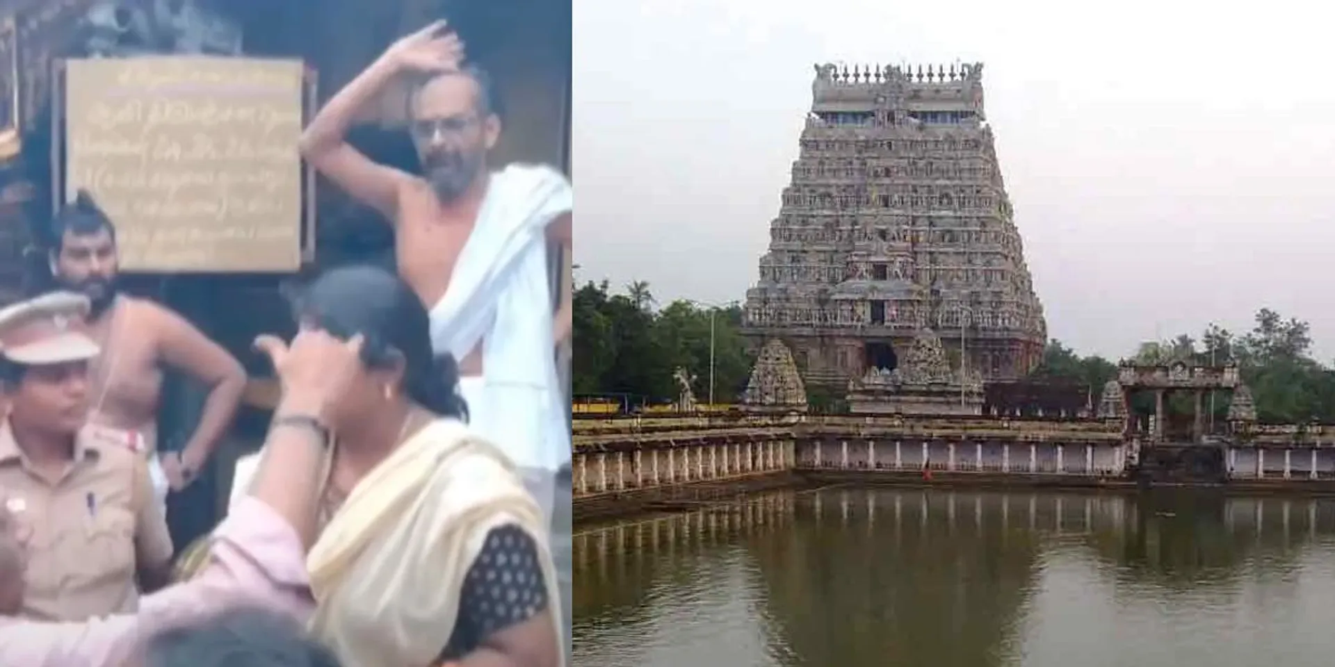 Don't climb the Kanakasabha; opposition to the initiates who held the banner