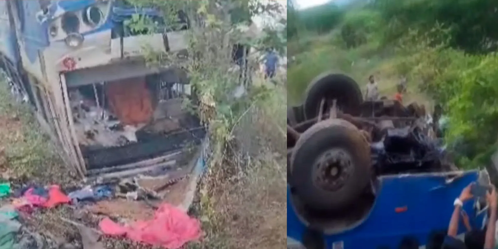  Government bus accident near Manaparai; 5 casualty