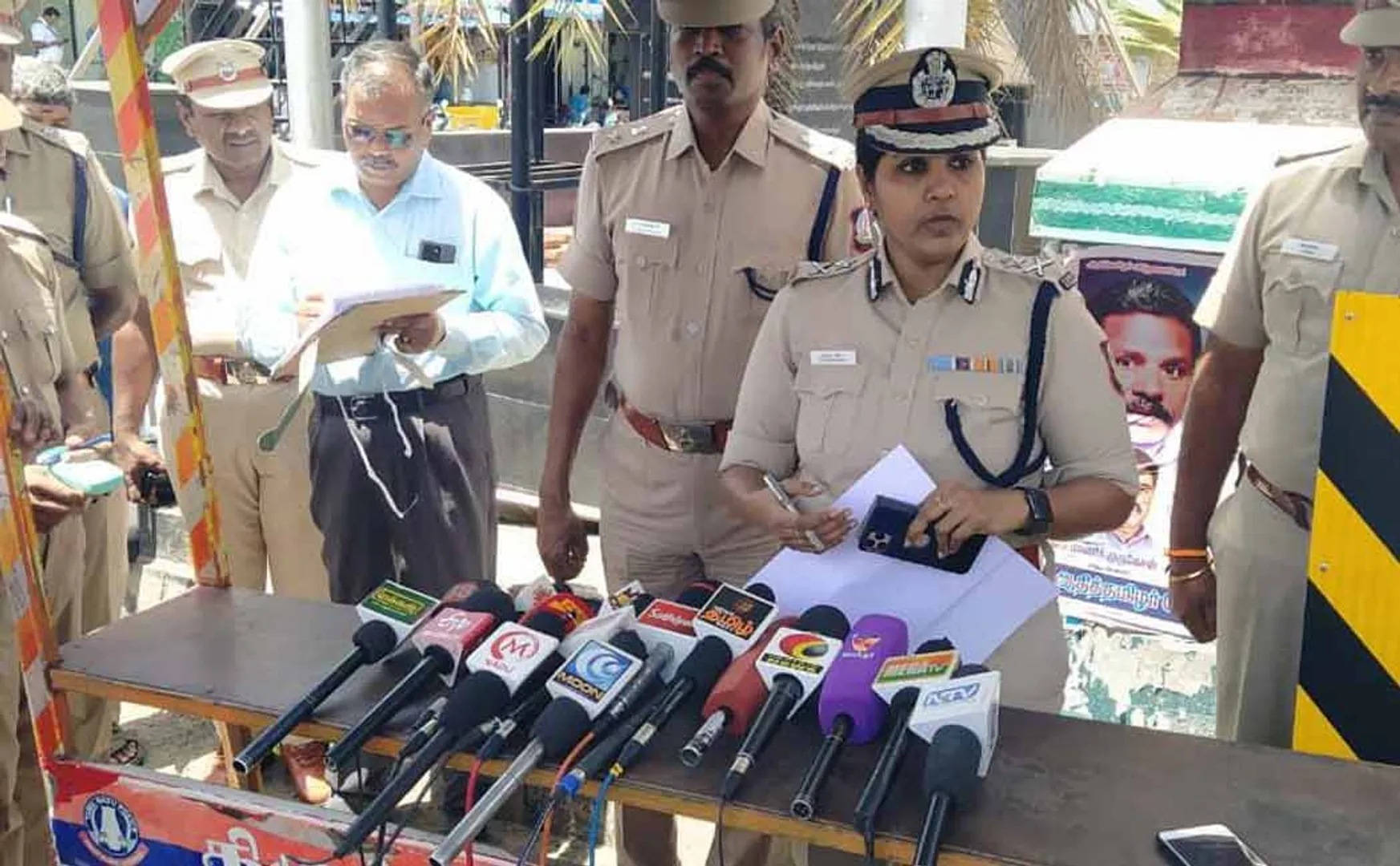 trichy city police commissioner action taken by gold jewel shop owner issue