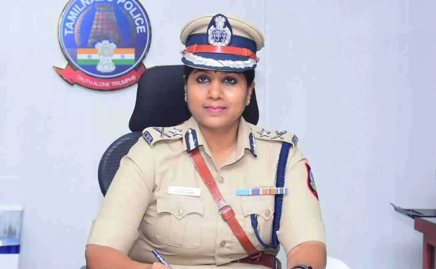 trichy city police commissioner sathyapriya speech college event