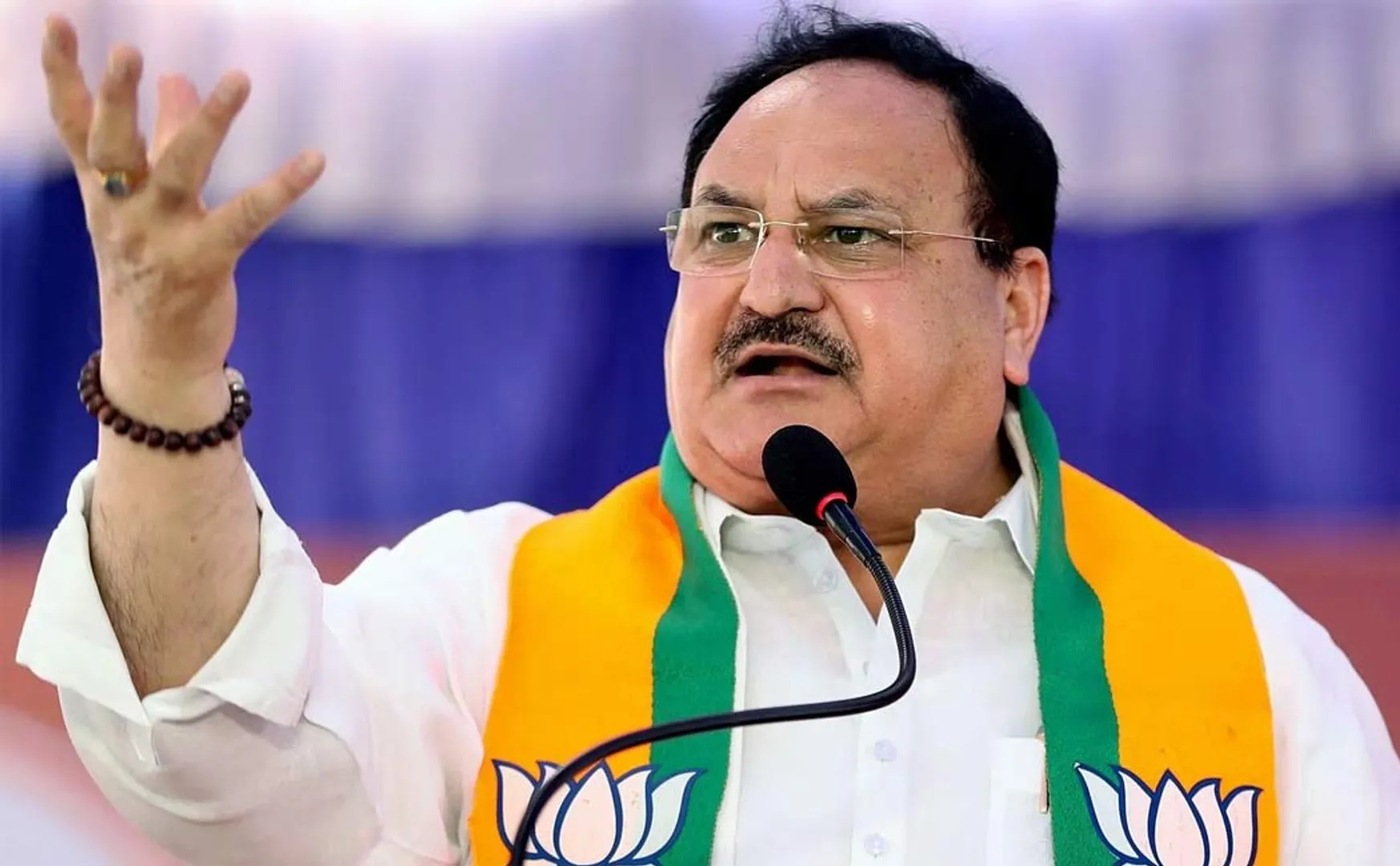 JP Nadda criticized the Congress party in Rajasthan