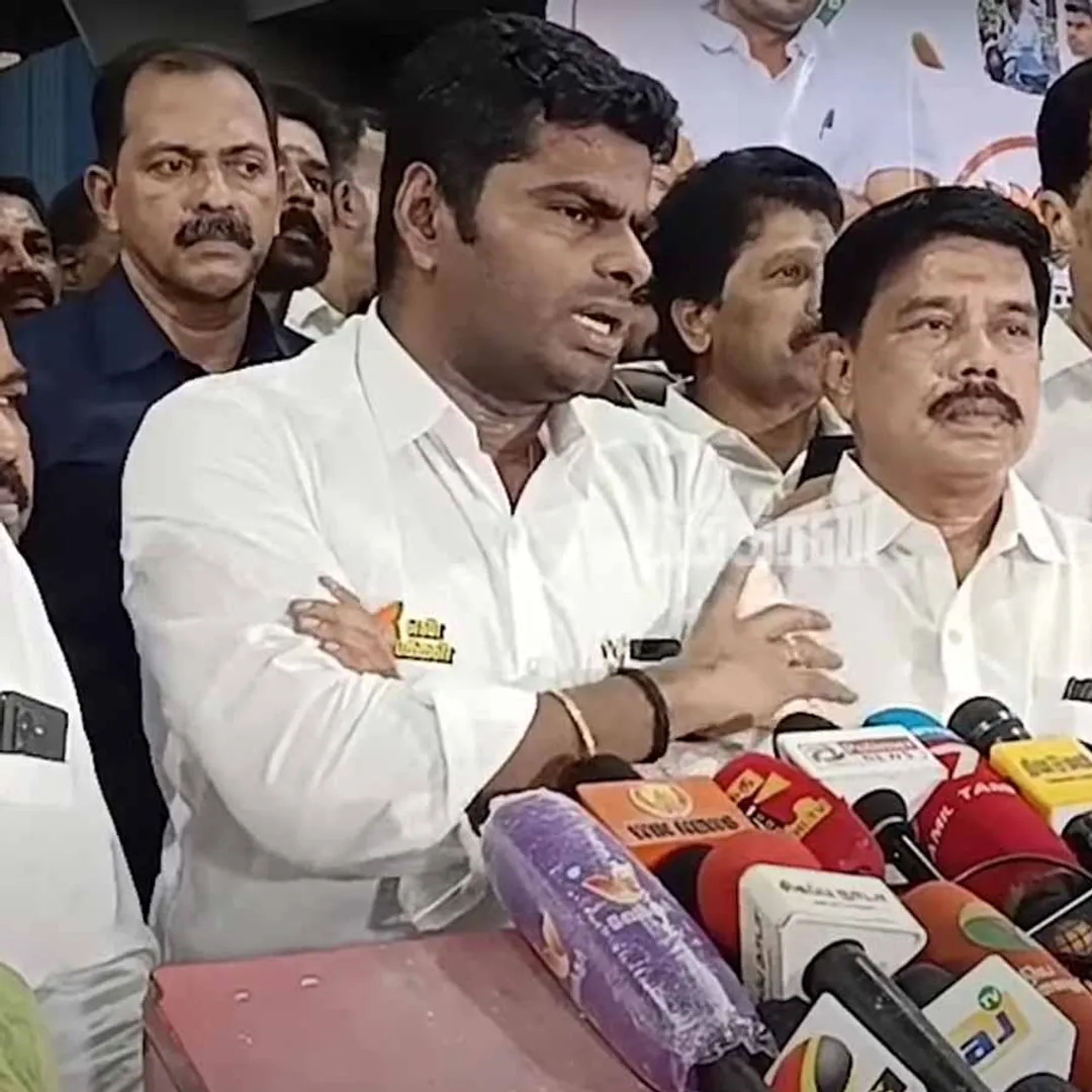 Annamalai Press interview