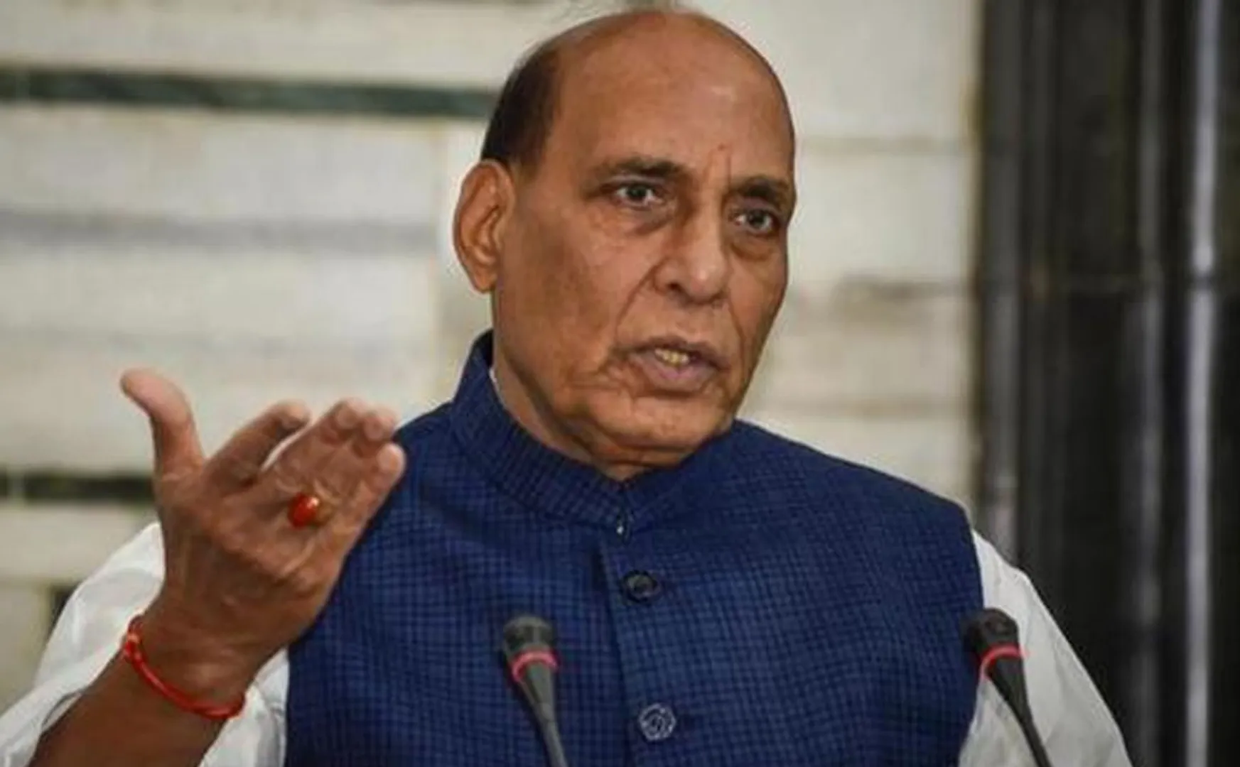 Congress must put an end to forced conversions says Union Minister Rajnath Singh