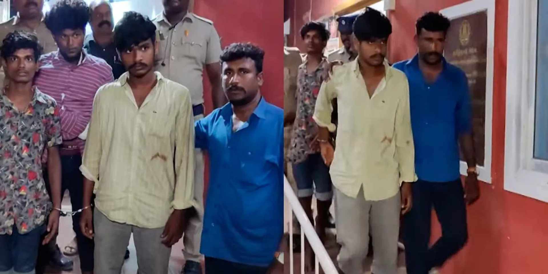 Three youths wanted by the police; The teenager tried to escape and fell down