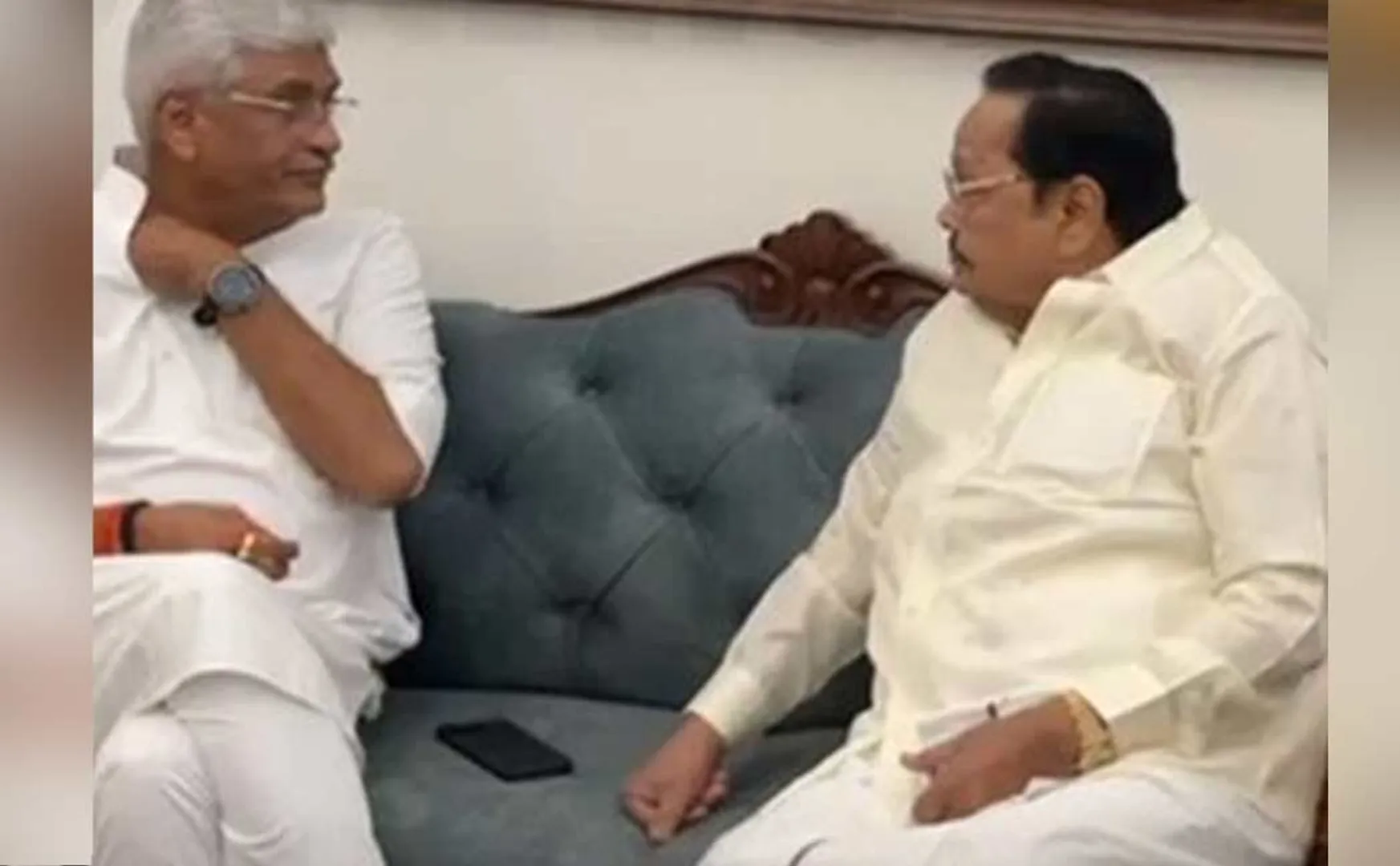 mnister duraimurugan meets central minister