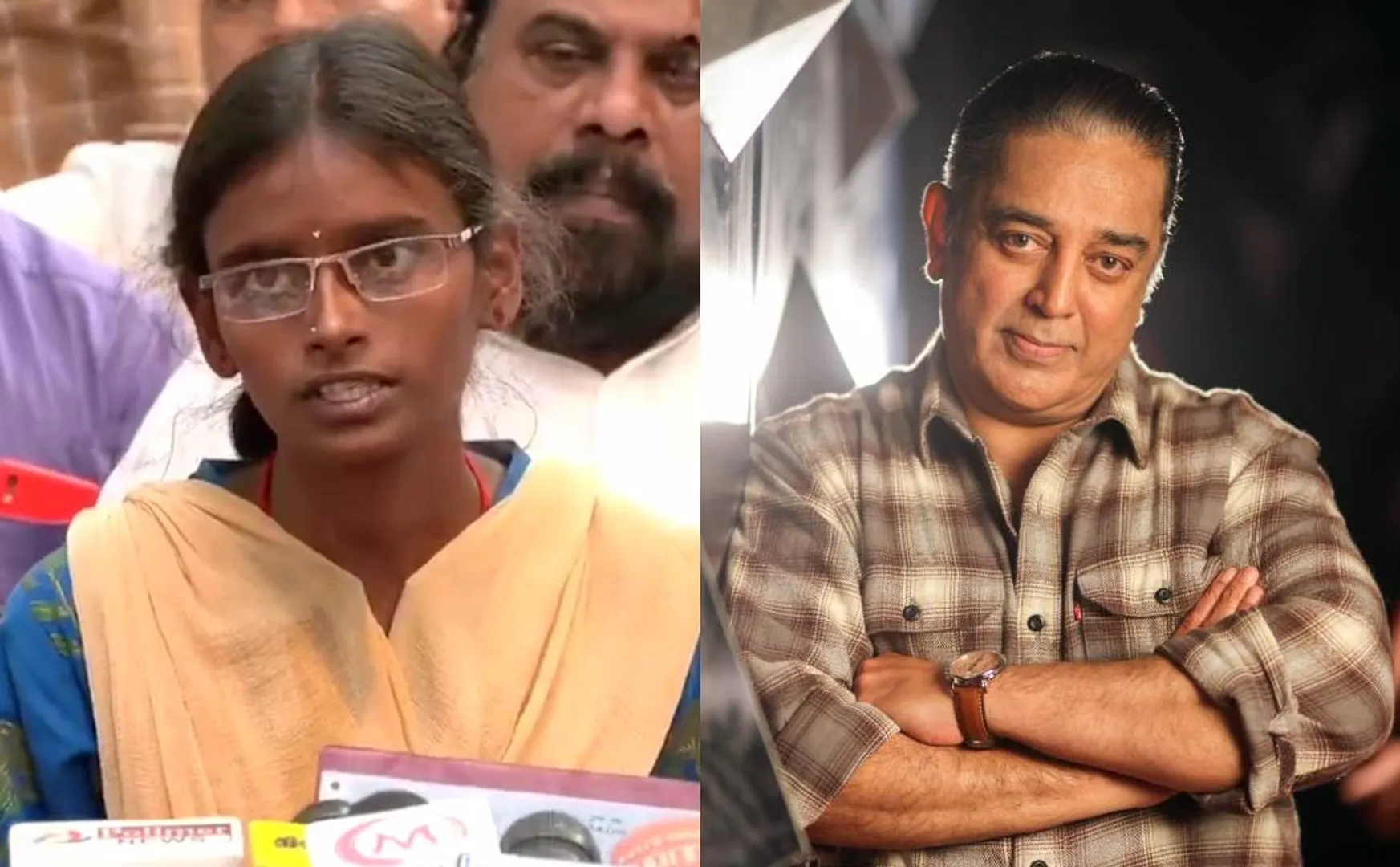 kamal helped student amutha 