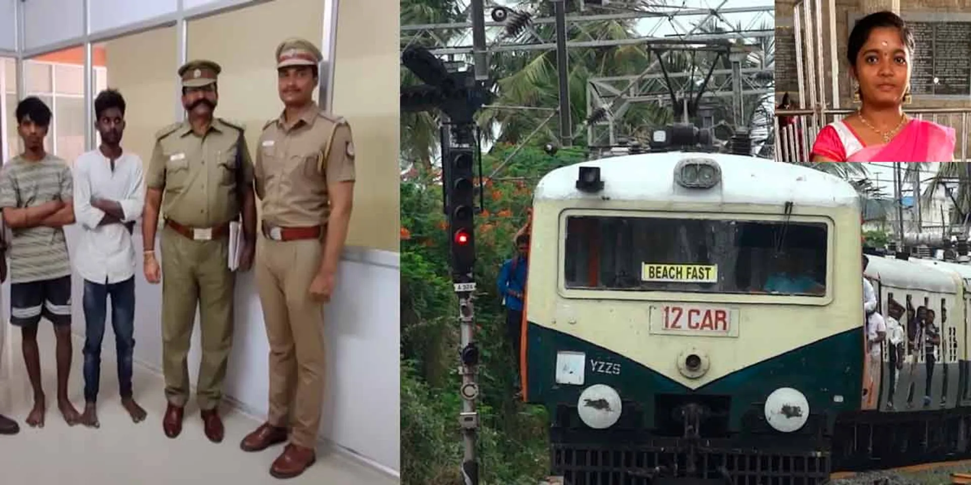 Cell phone confiscation in moving train; A young girl died after tripping and falling down