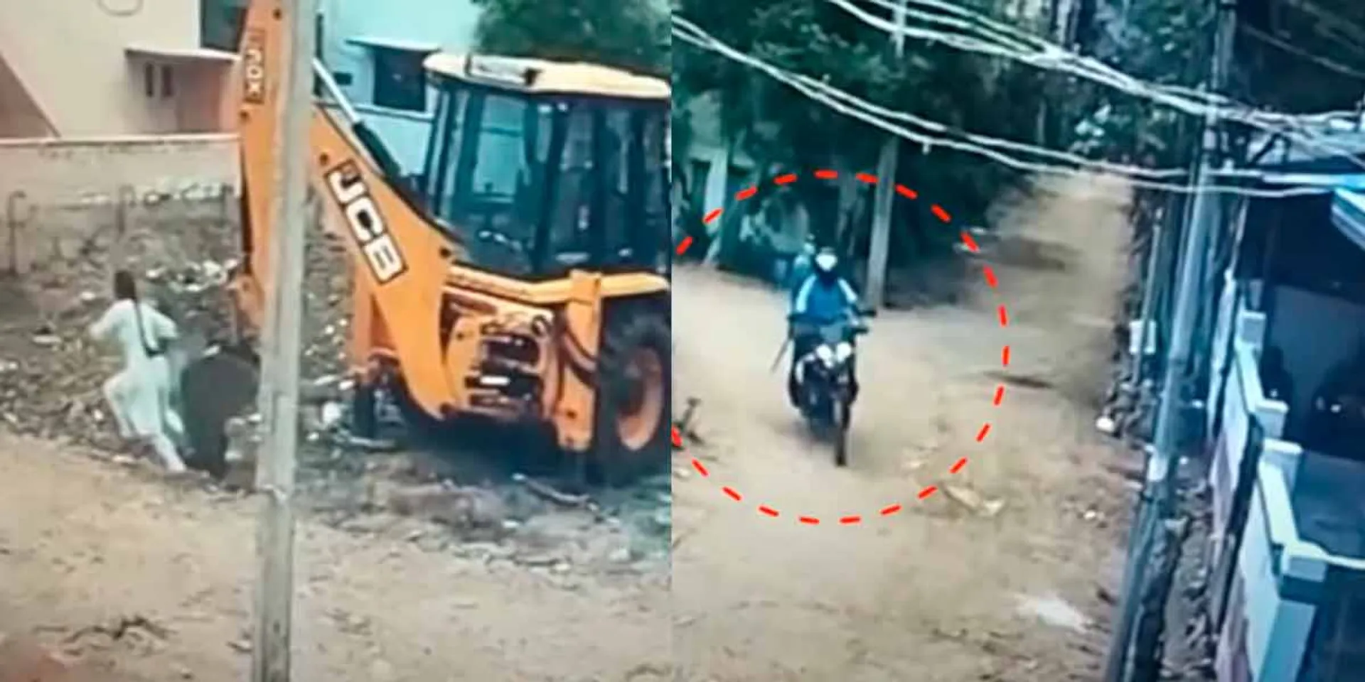 Pursuing pale dwarf thieves; CCTV footage
