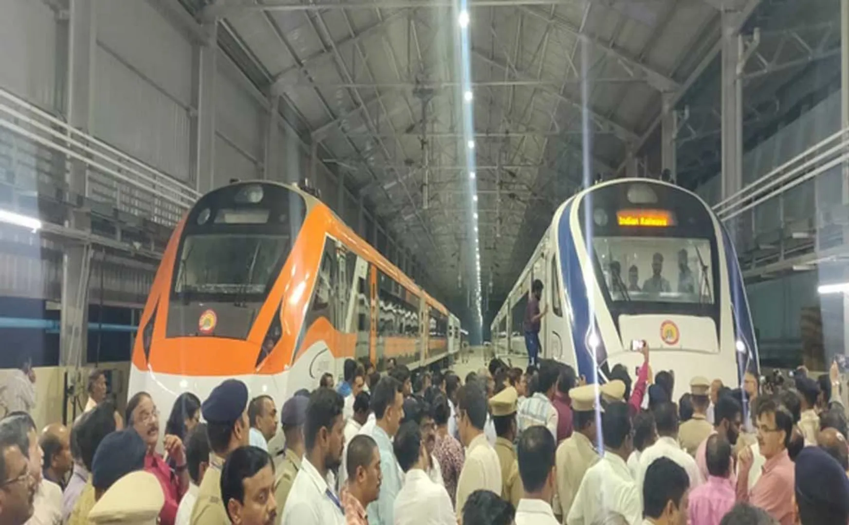 Vande Bharat trains to turn saffron Union Minister explains