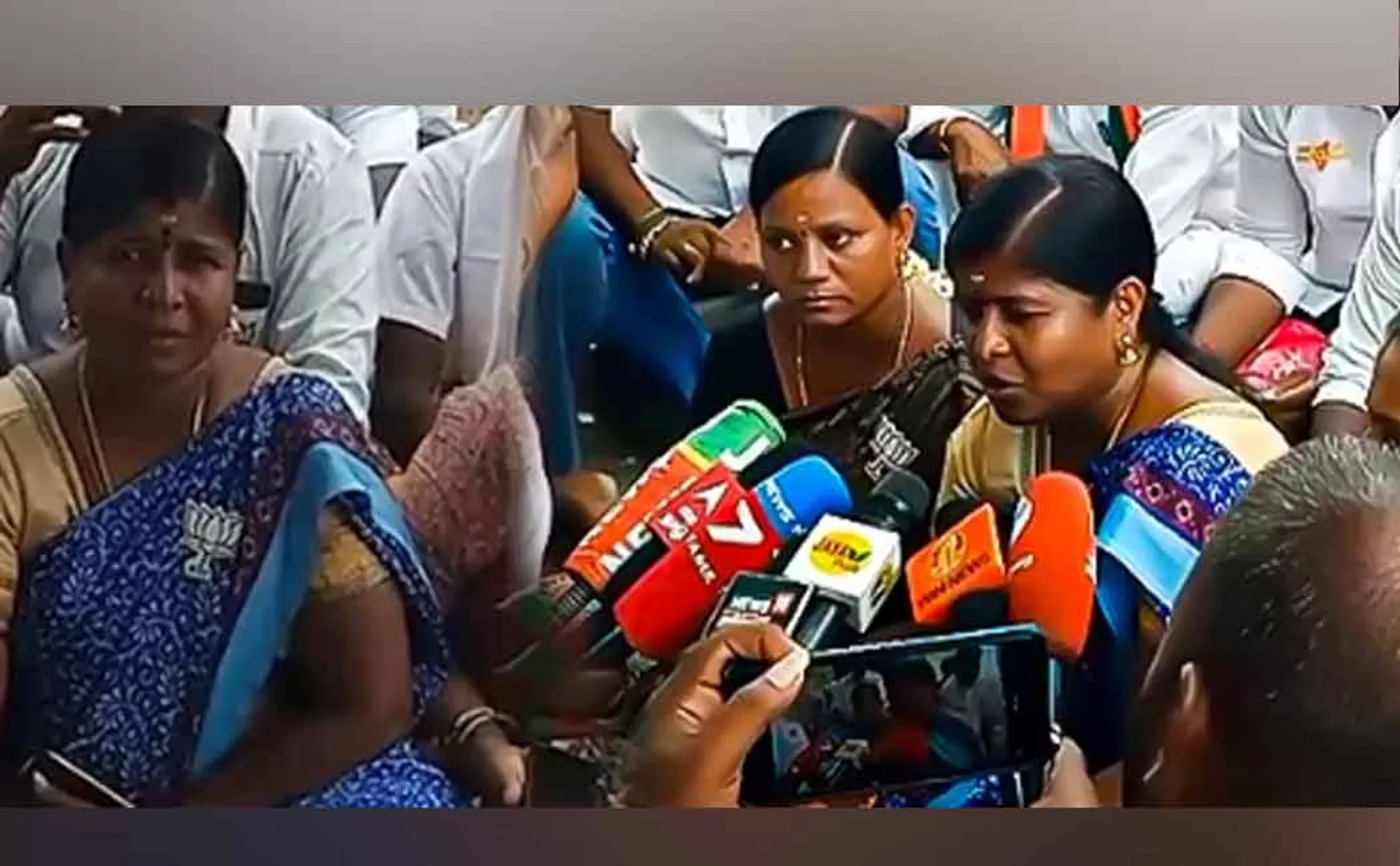 Women administrators are struggles that there is no security for women in BJP