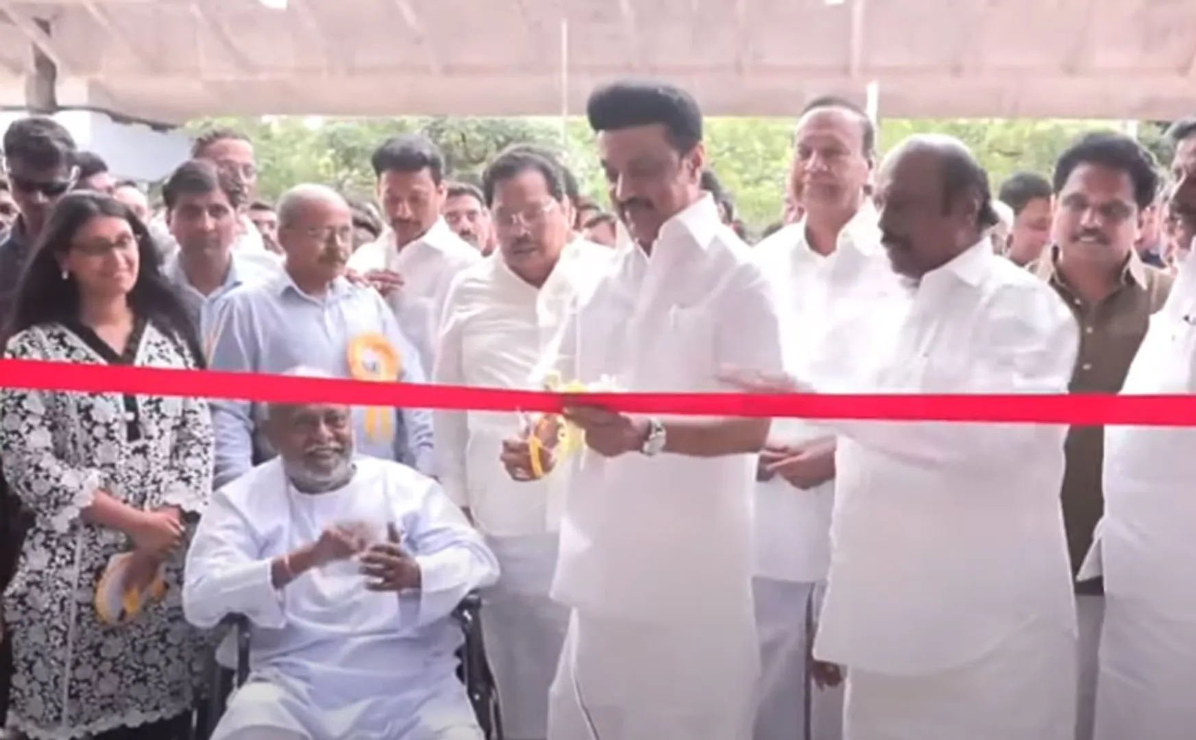 I am proud to have the opportunity to inaugurate the Artist Centenary Library  Chief Minister M.K.Stalin