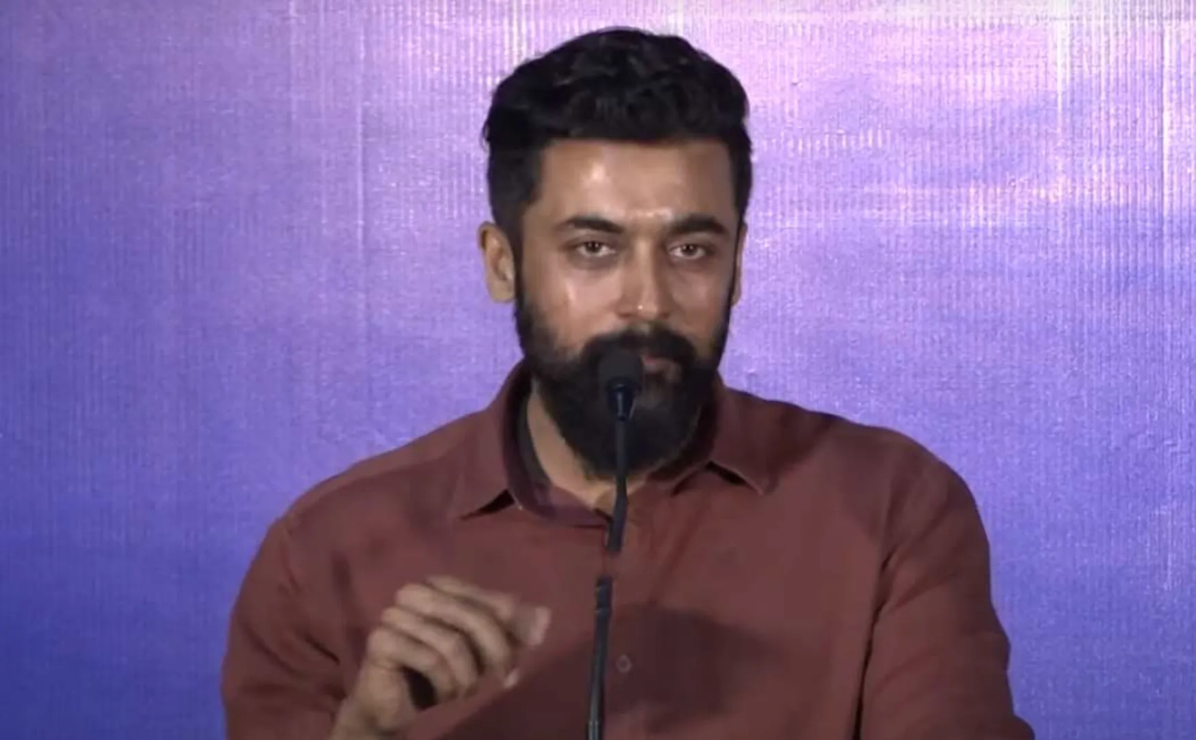 Surya said that education is important for everyone