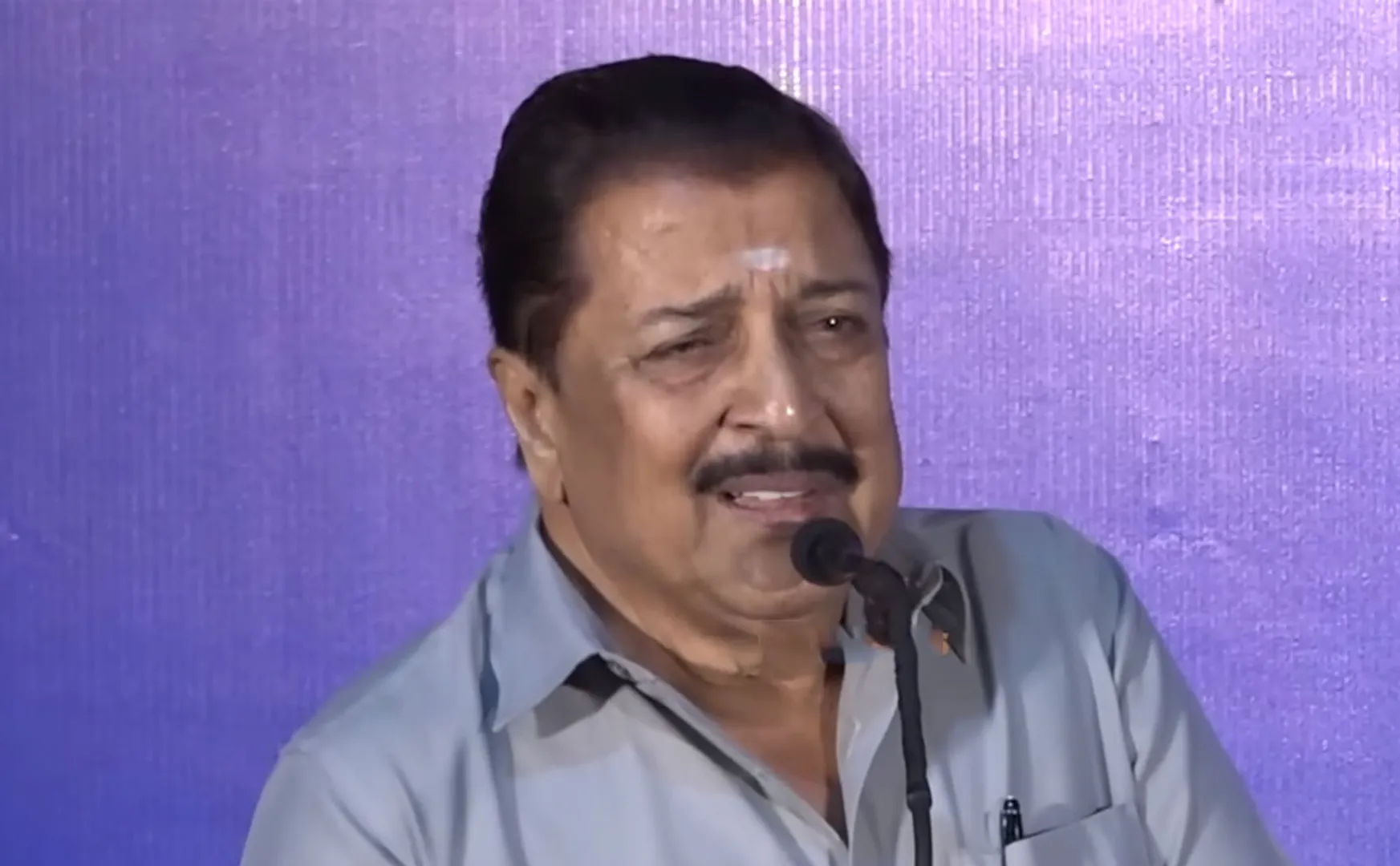sivakumar emotional speech before surya karthi 