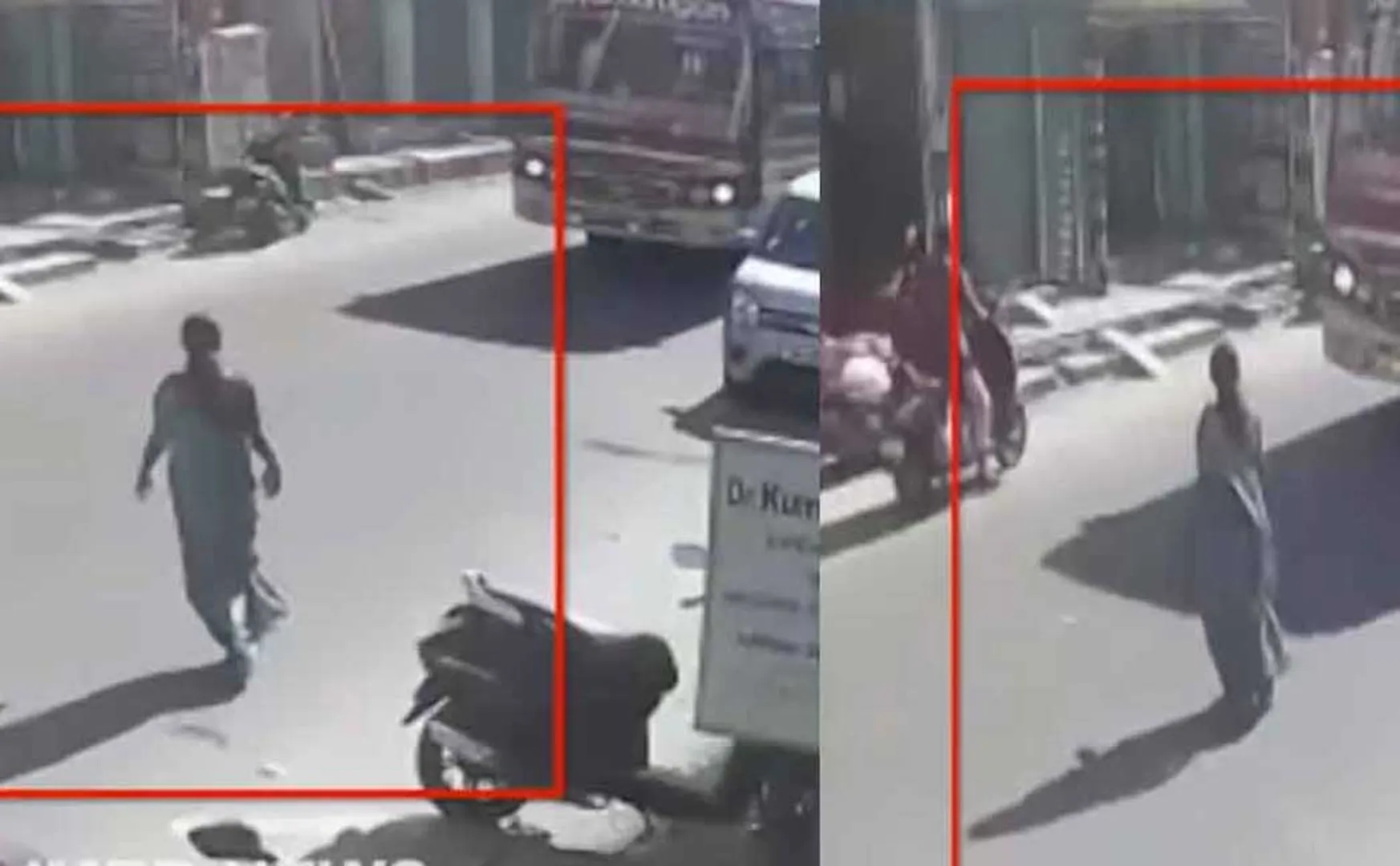 A mother committed suicide by falling on a bus for her son!