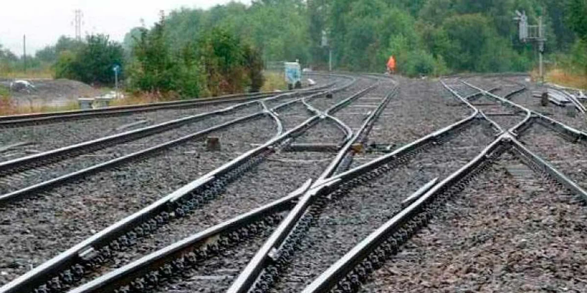 Old man in train collision; Police investigation