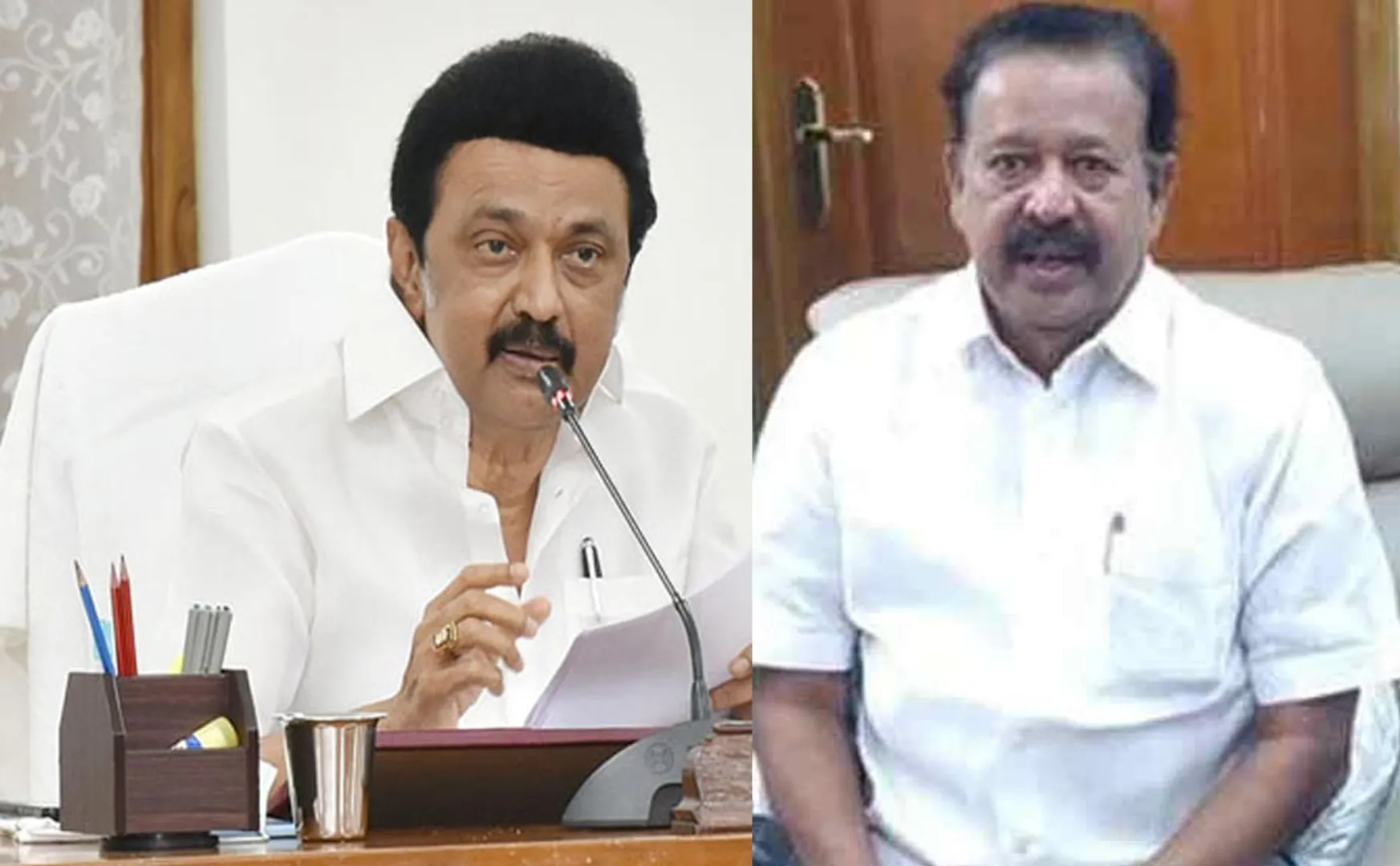 Minister Ponmudi meeting with the Chief Minister