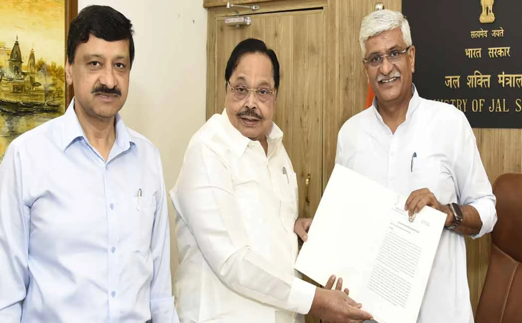 Minister Durai Murugan meeting with the Union Minister