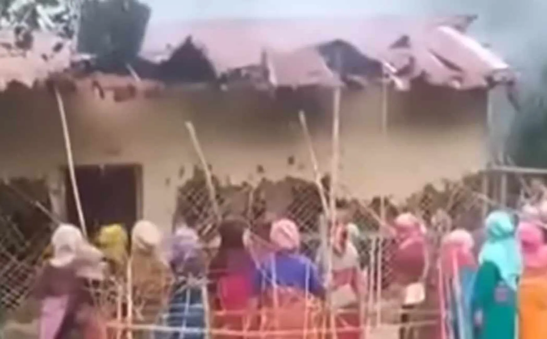 Manipur Video Affair home fire issue
