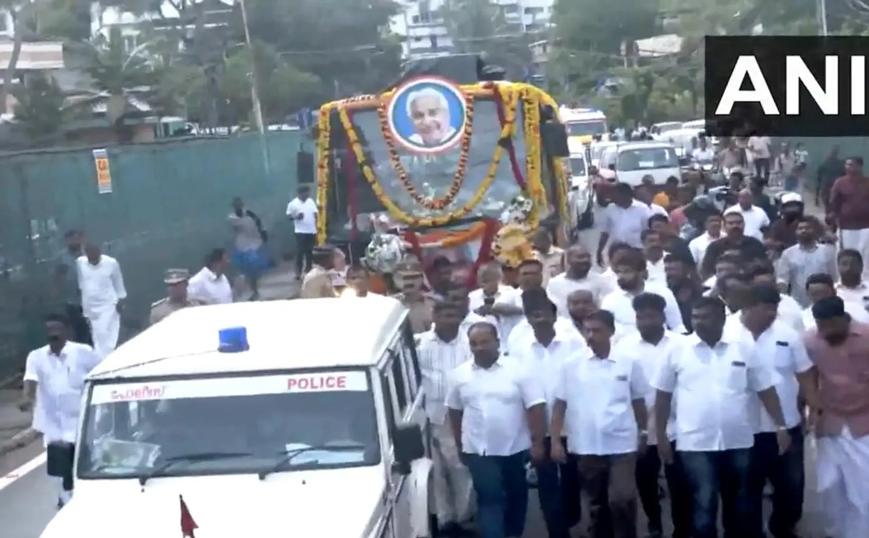 former Kerala Chief Minister Oommanshandy choice of last