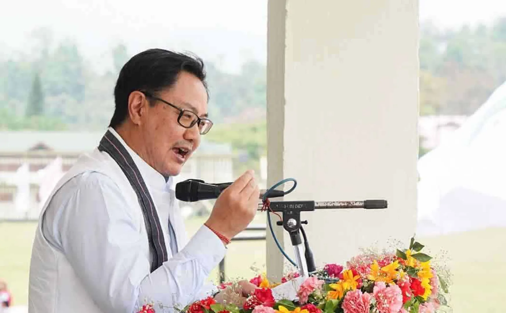 Cant talk about Manipur issue in public  Union Minister kiren rijuju