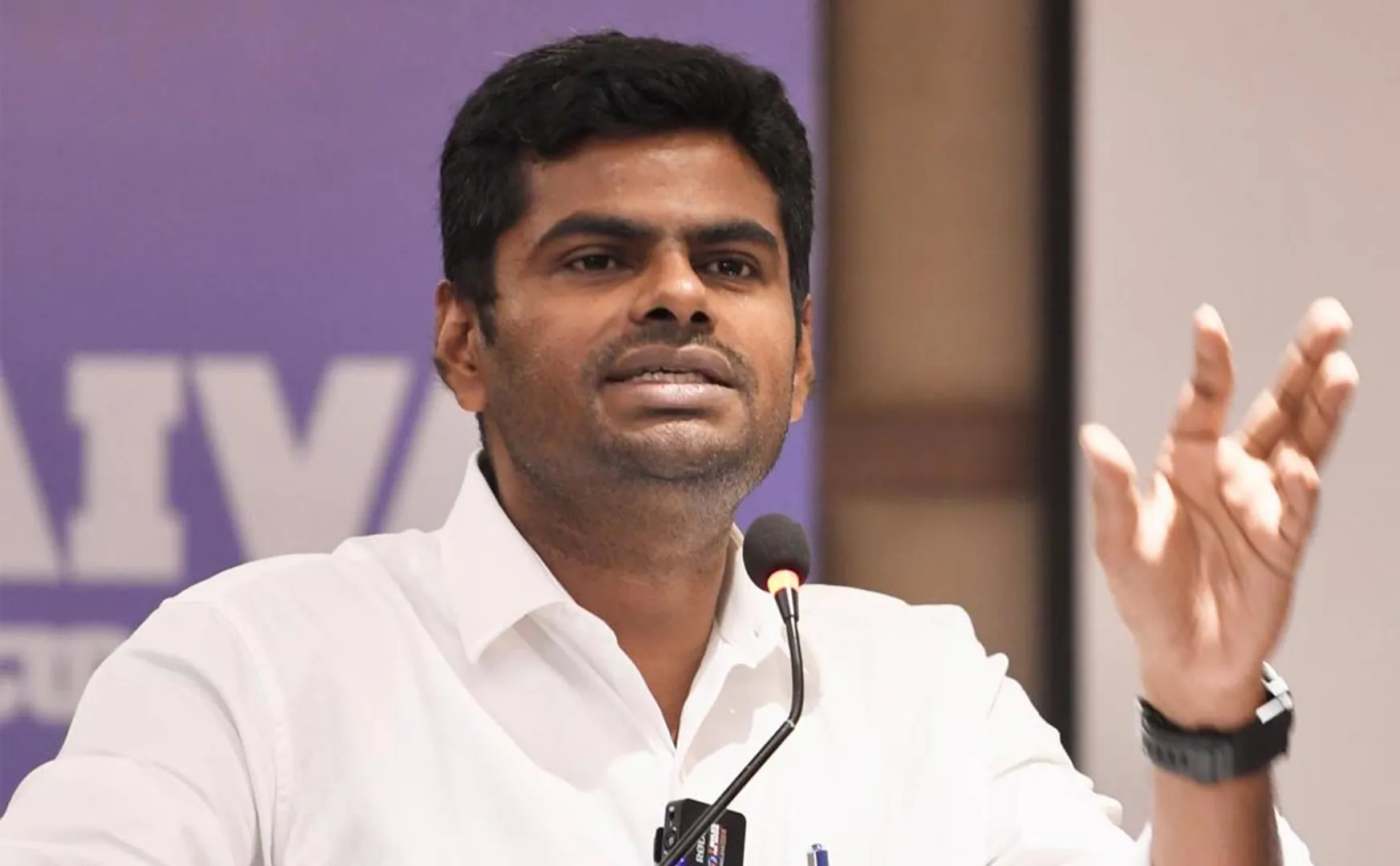 annamalai talk about stalin manipur issue