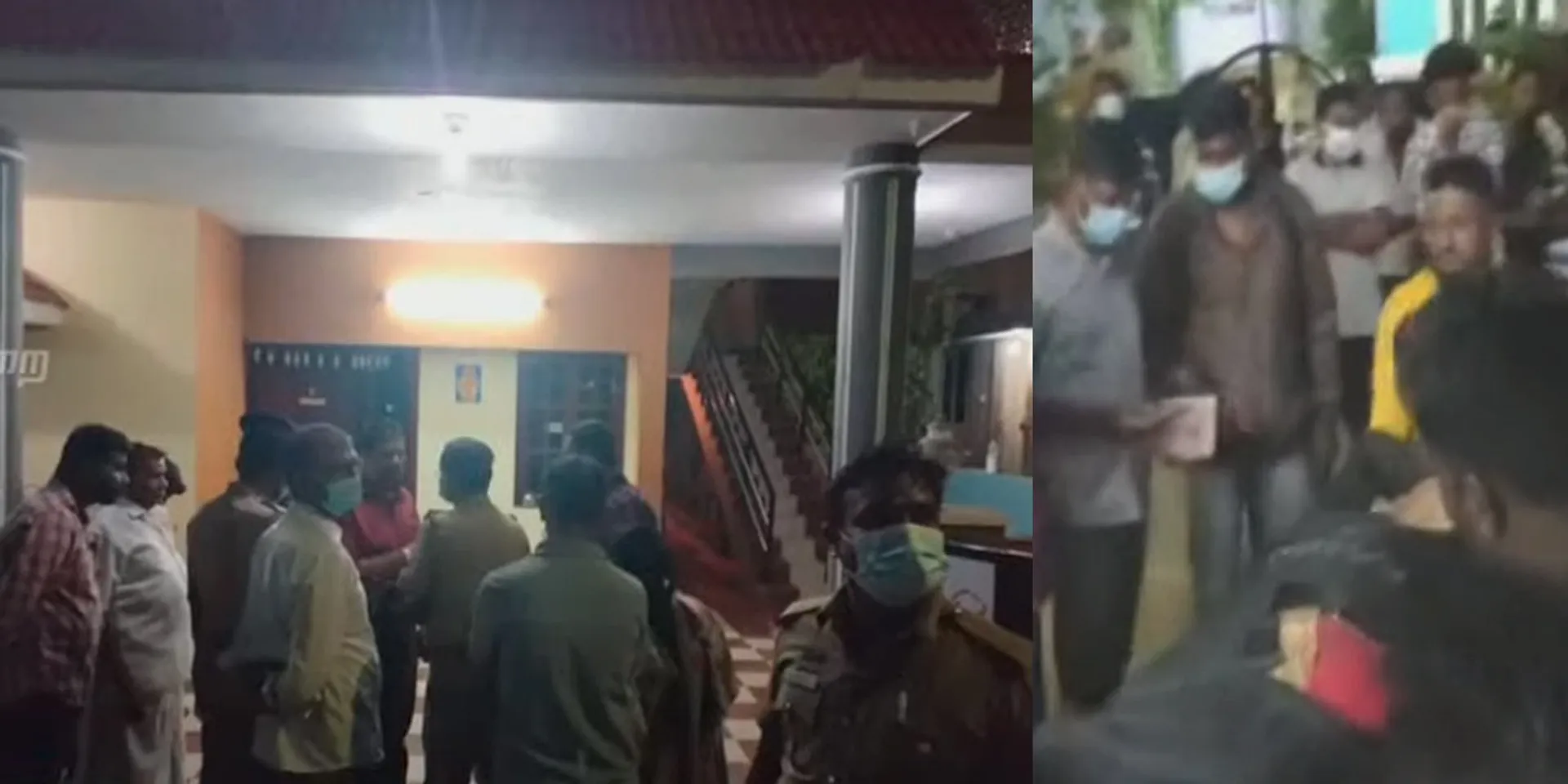incident due to debt problem; 2 arrested