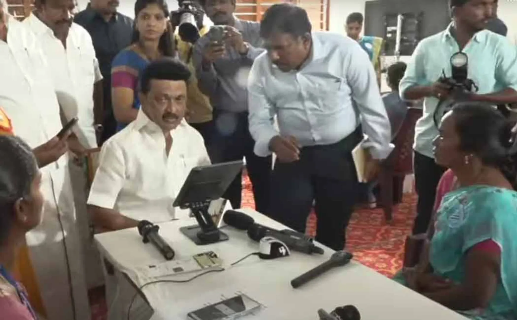 The Chief Minister inaugurated the Women's Entitlement Scheme Registration Camp