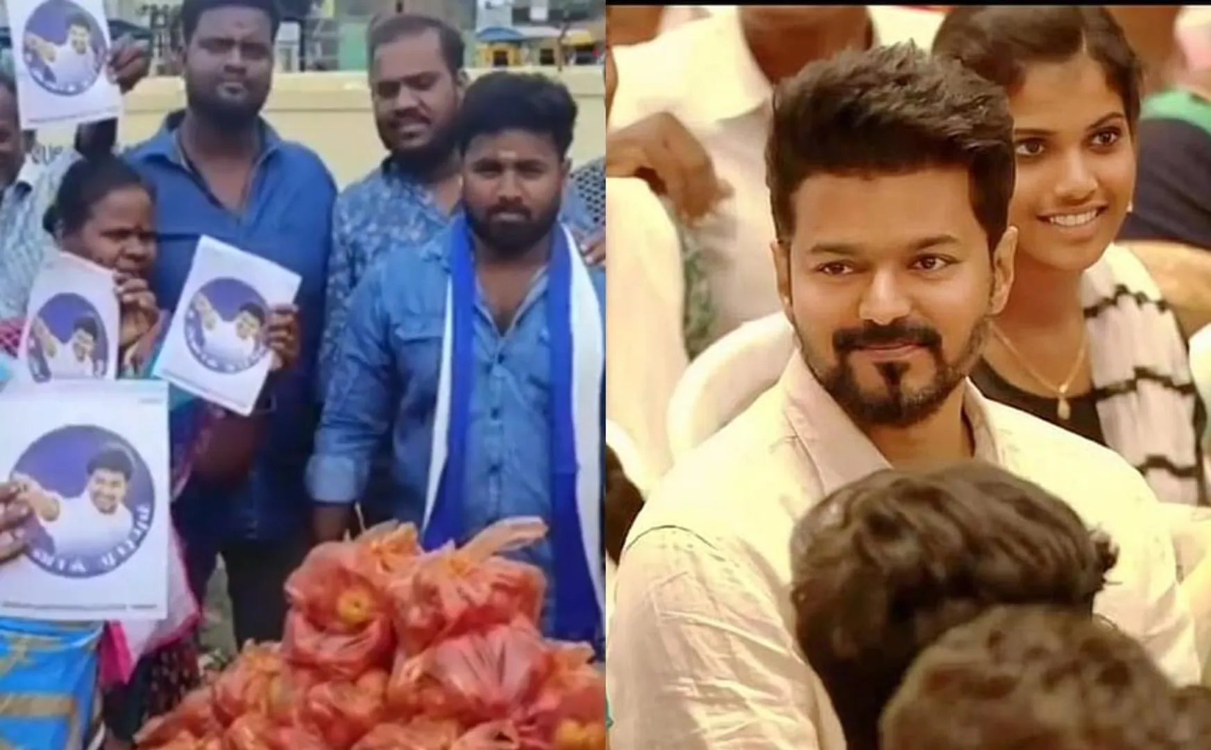 vijay fans gives tamoto for public free