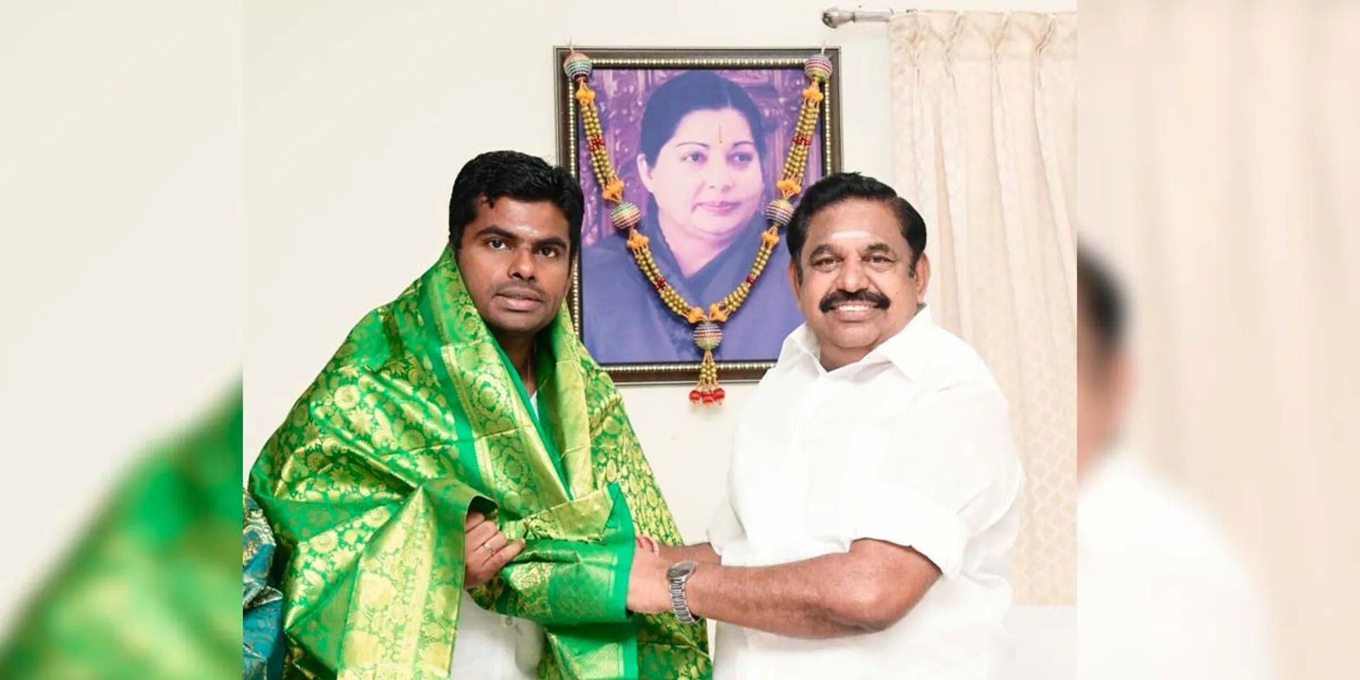 Annamalai call to Edappadi