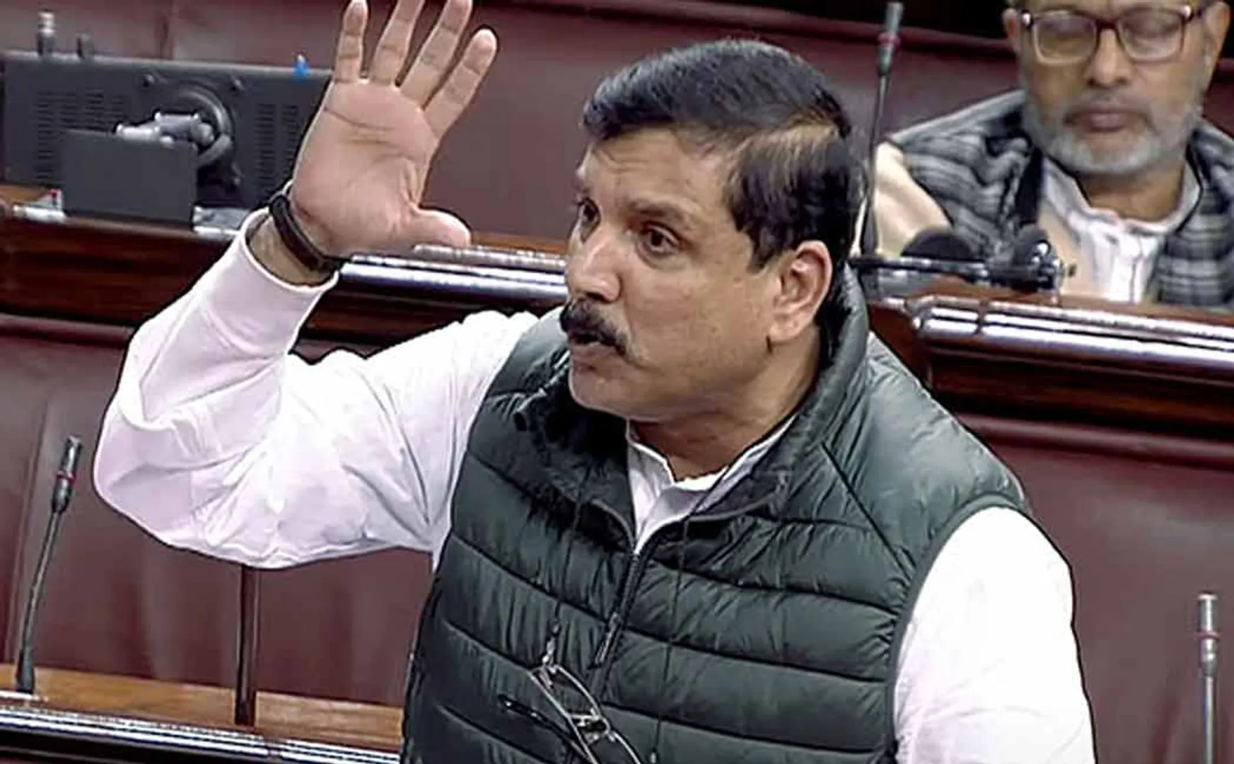 Monsoon Conference Aam Aadmi MP suspend