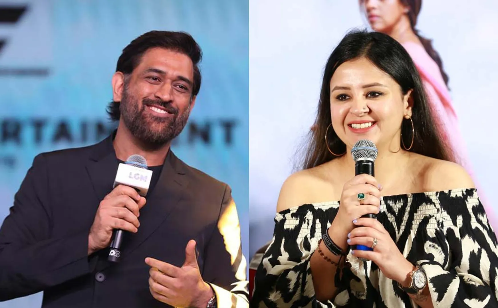sakshi about dhoni acting career 