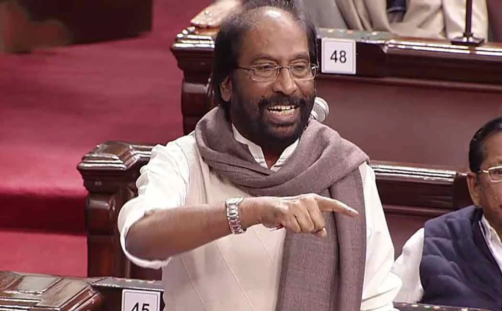 Mike switched off on whose order Trichy Siva MP 