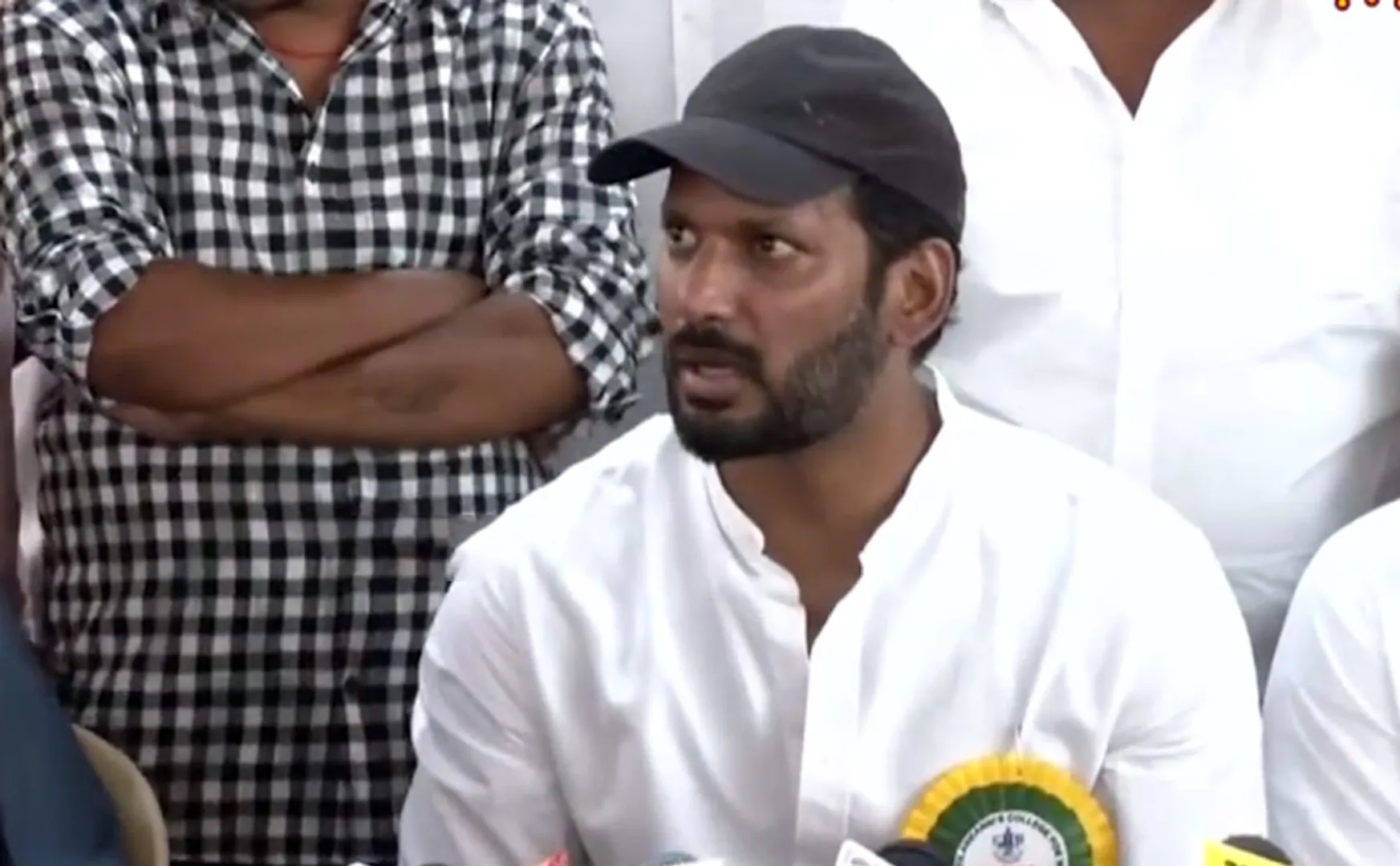 vishal about politician 