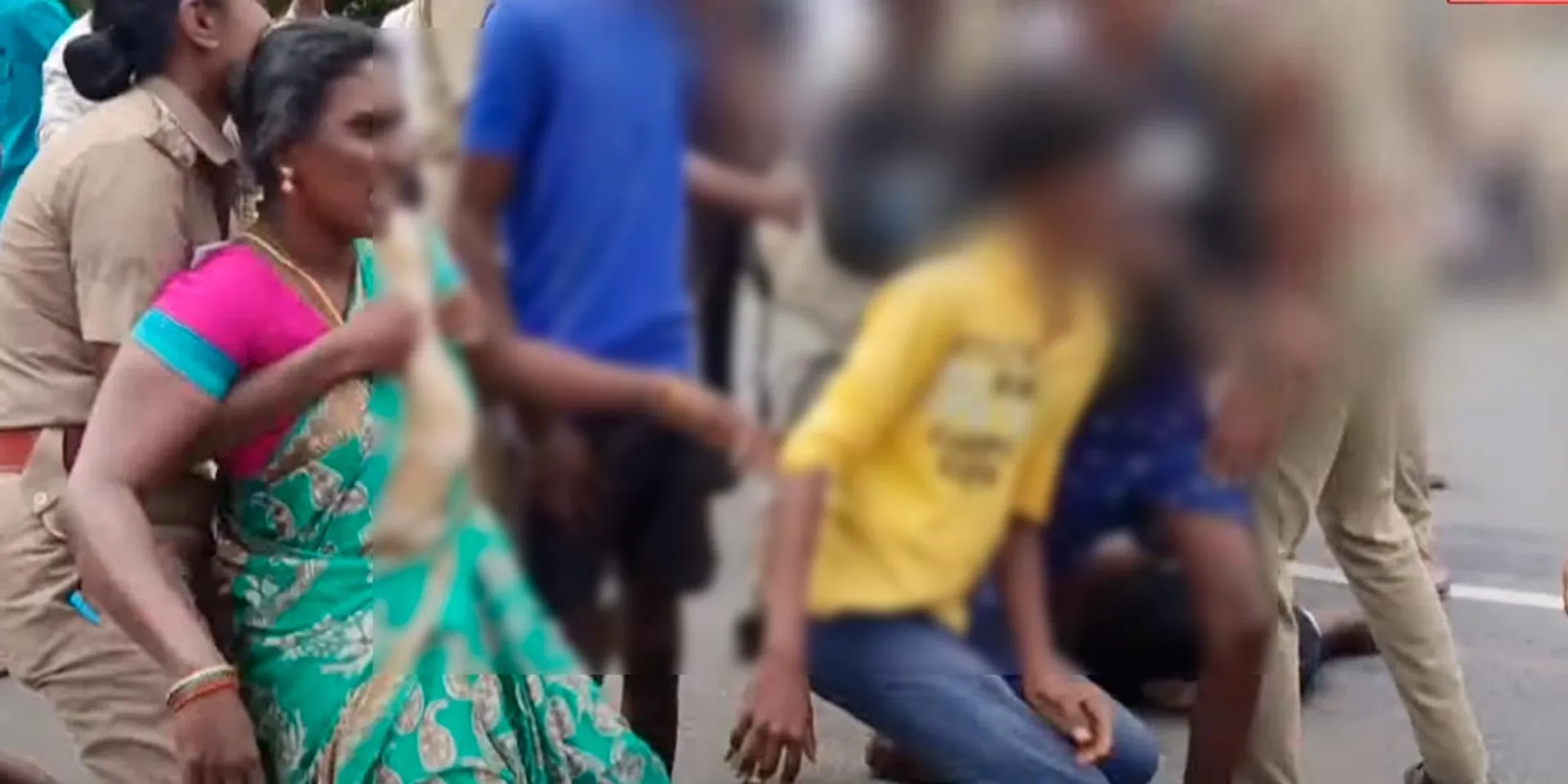 The tragedy of the little girl who went to wash her hands; Relatives involved in the protest were arrested