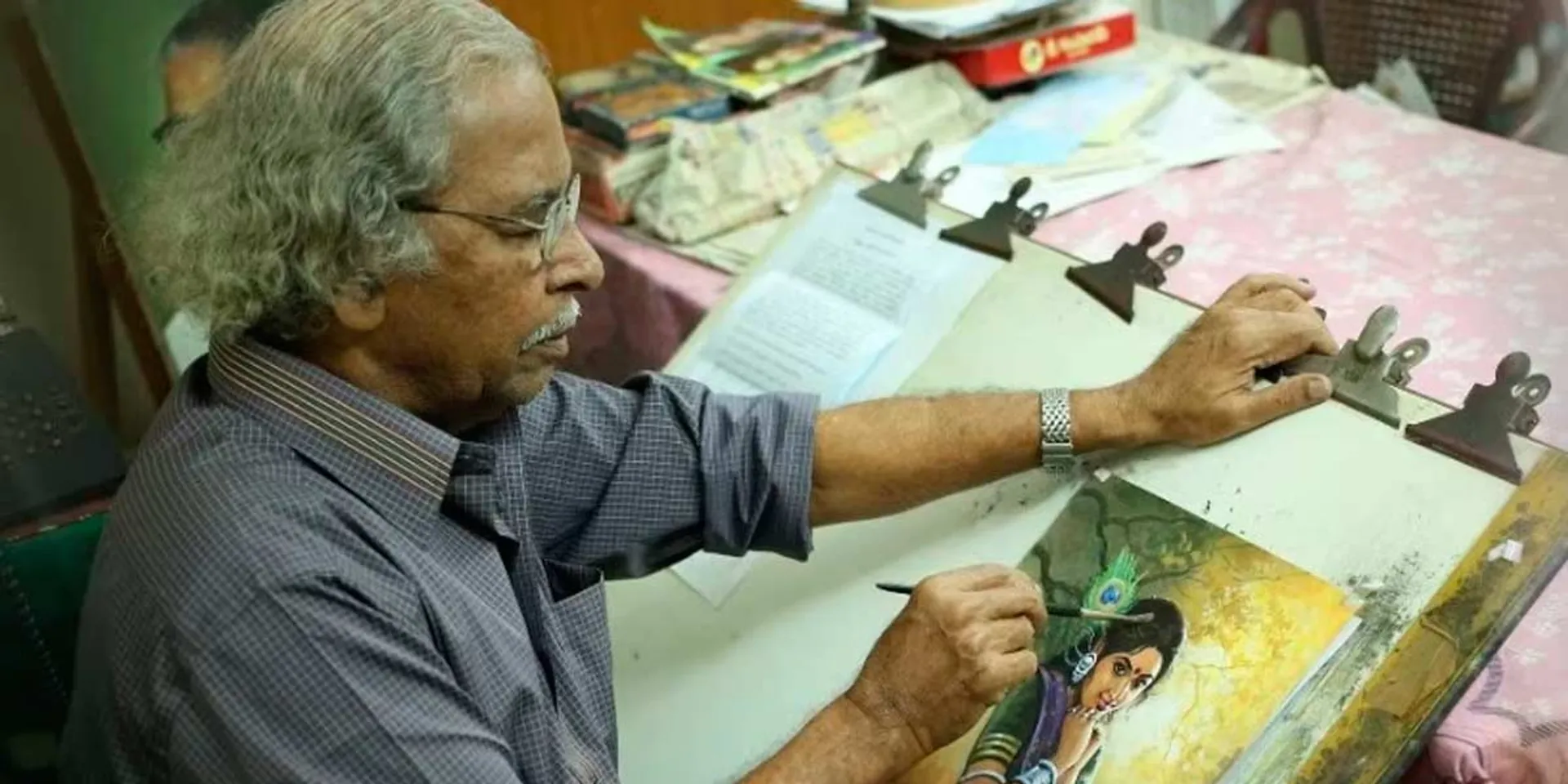 Famous painter Maruti passed away