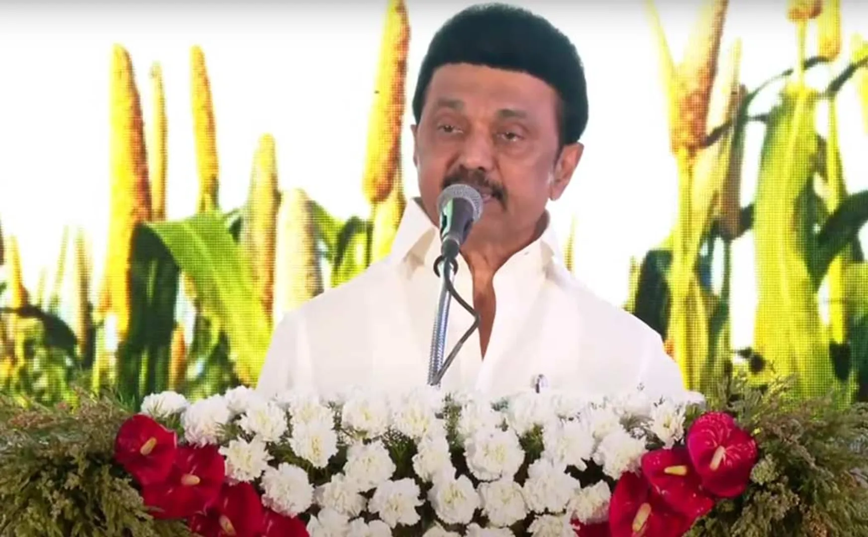The soil and the hearts of the farmers are wet under DMK rule  Chief Minister M.K.Stalin
