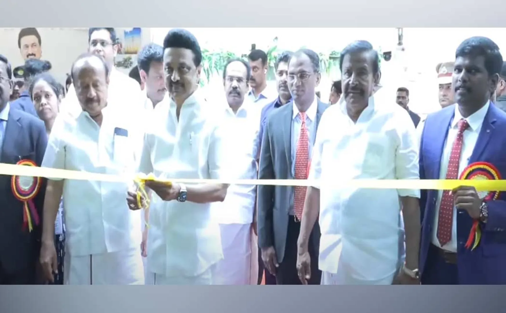 The Agricultural Sangam Exhibition was inaugurated by cm mk stalin
