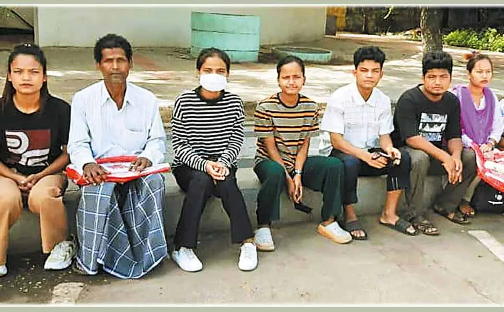Tamil who came to Tamil Nadu from Manipur with his family