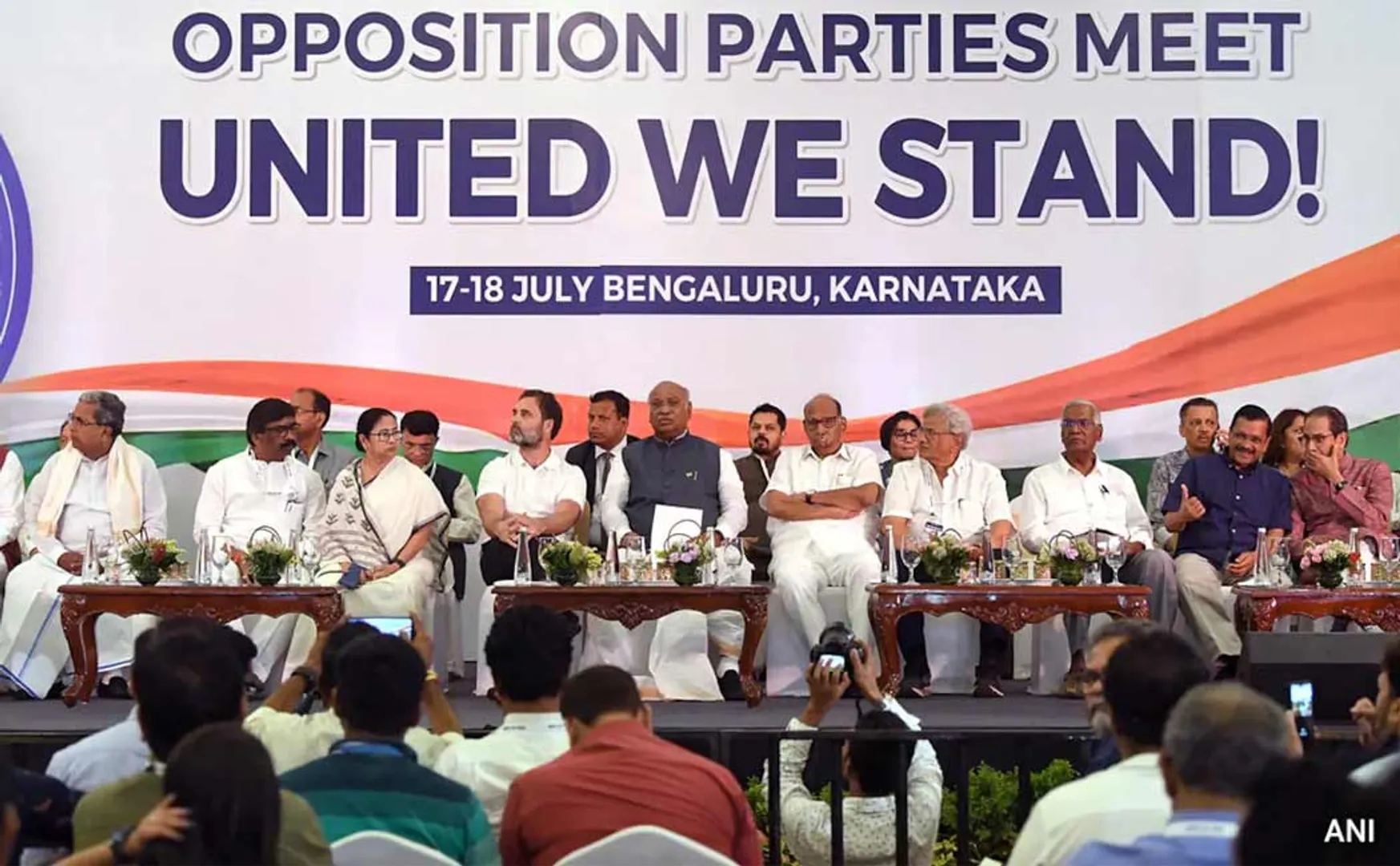 Announcement of venue and date for next meeting of India alliance