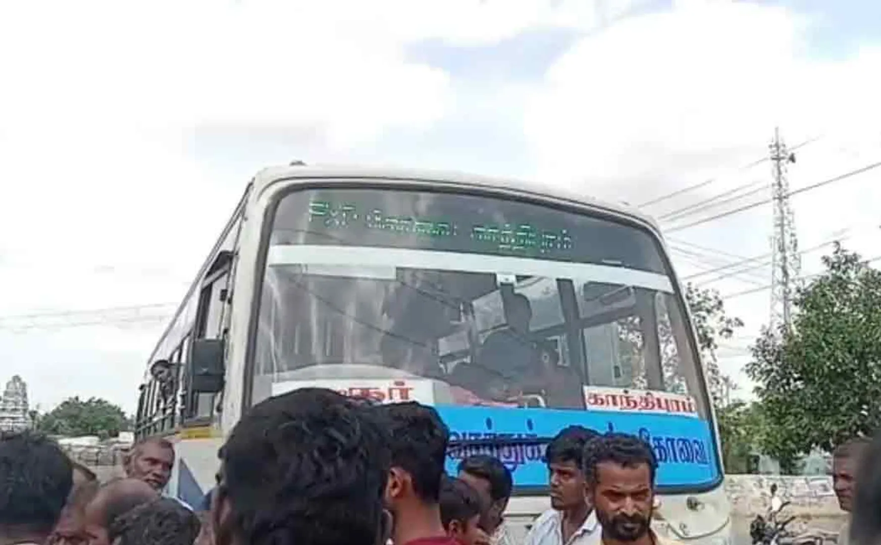 Karur K.Paramathi bus issue 