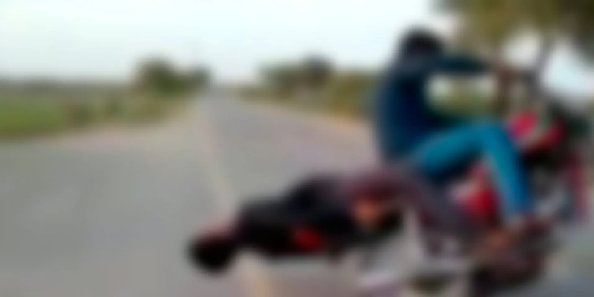 Bike Wheeling; The tragedy of the young man who wanted to show off in front of the students