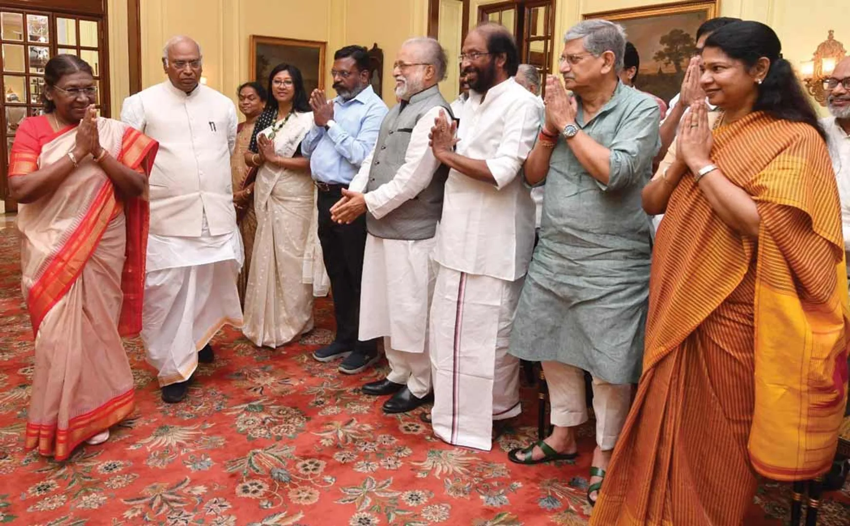 Allies of India  meet with the President