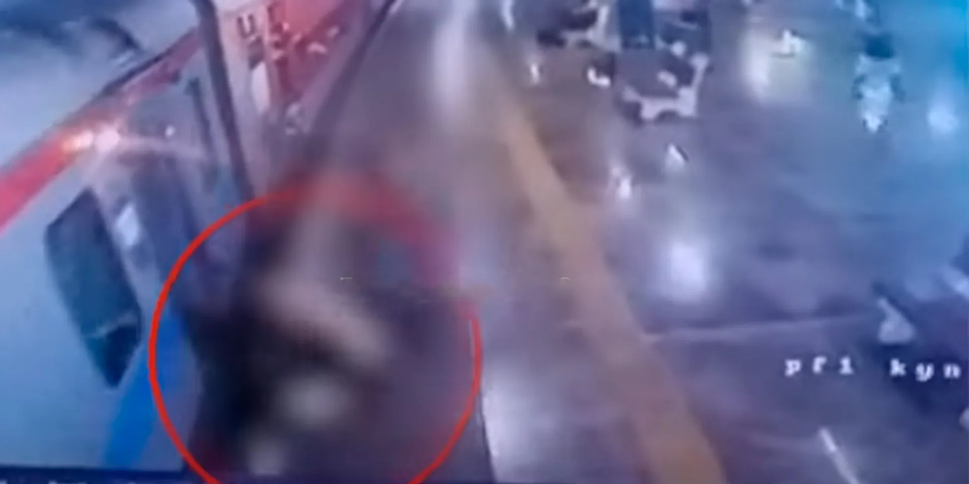 rail incident at Central Railway Station