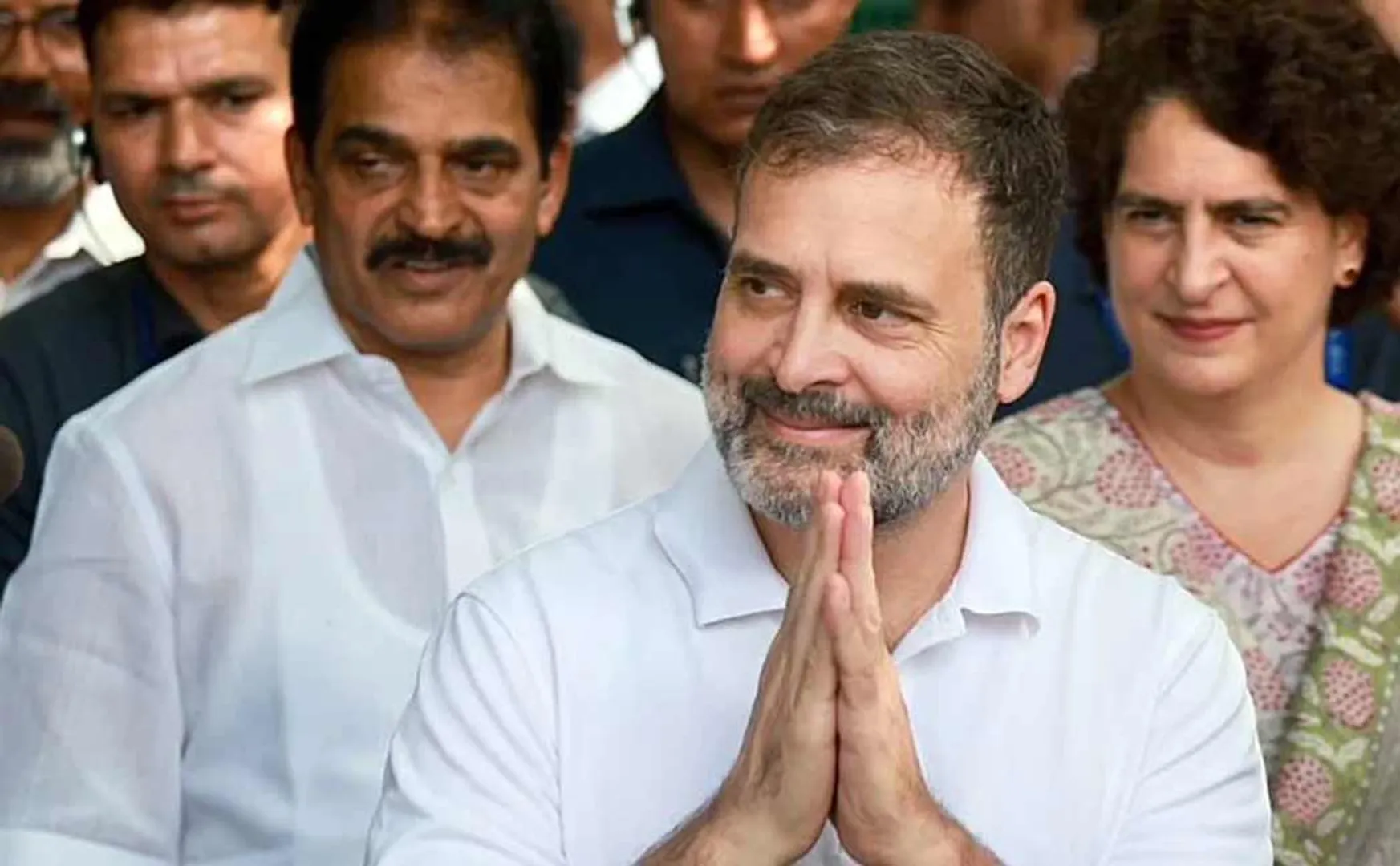 Rahul gandhi gave an entry in the parliamentary session