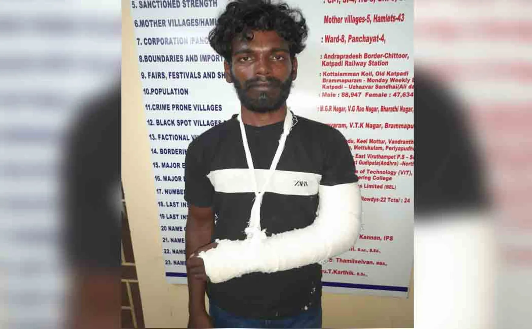 Robbery arrested in vellore 