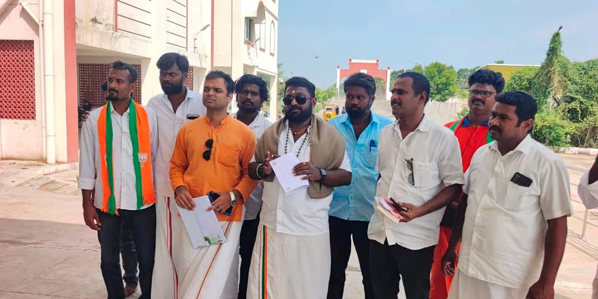 Saran in court for spreading defamation on Nataraja Temple issue