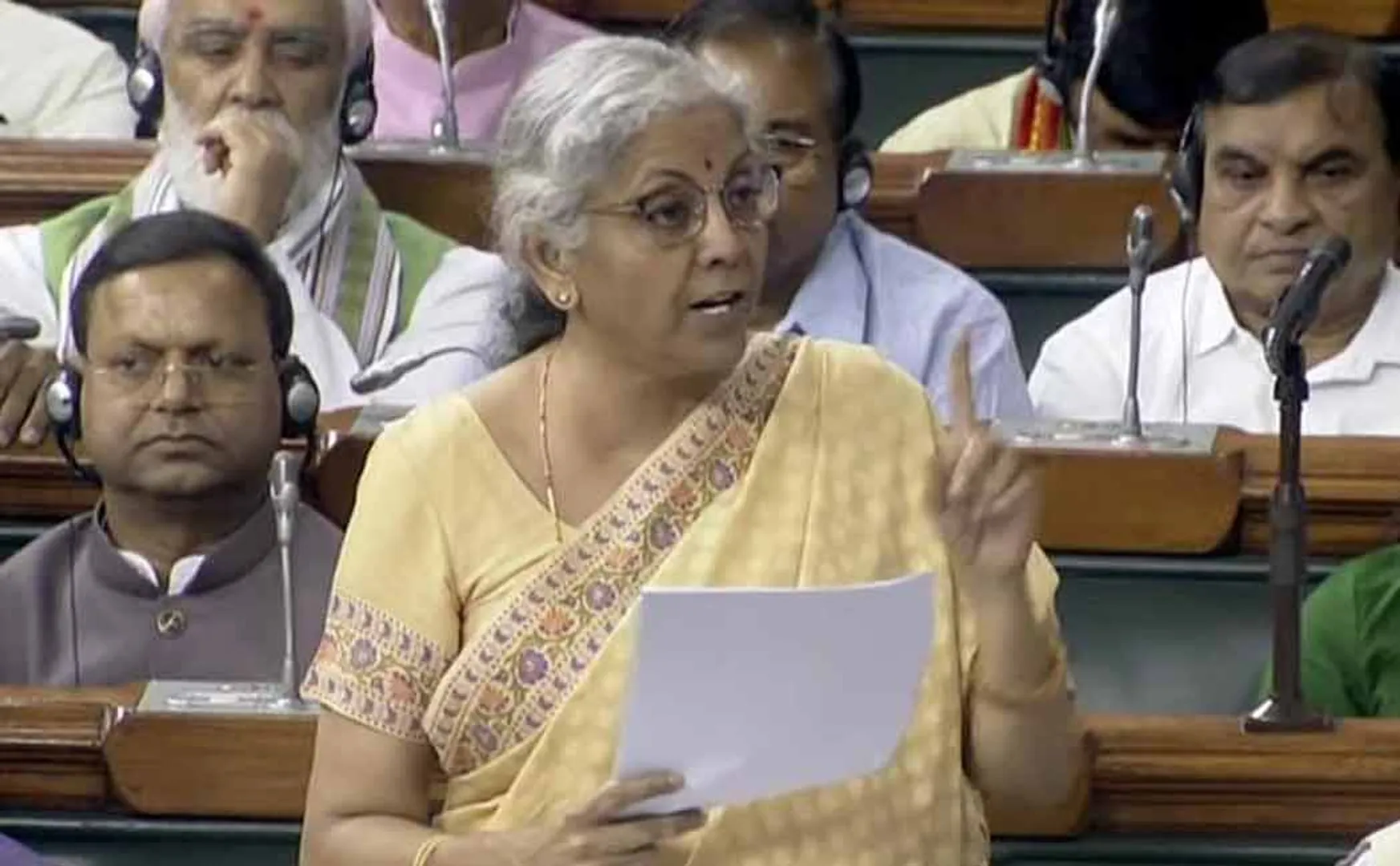 Nehru used the scepter as a crutch Union Minister Nirmala Sitharaman