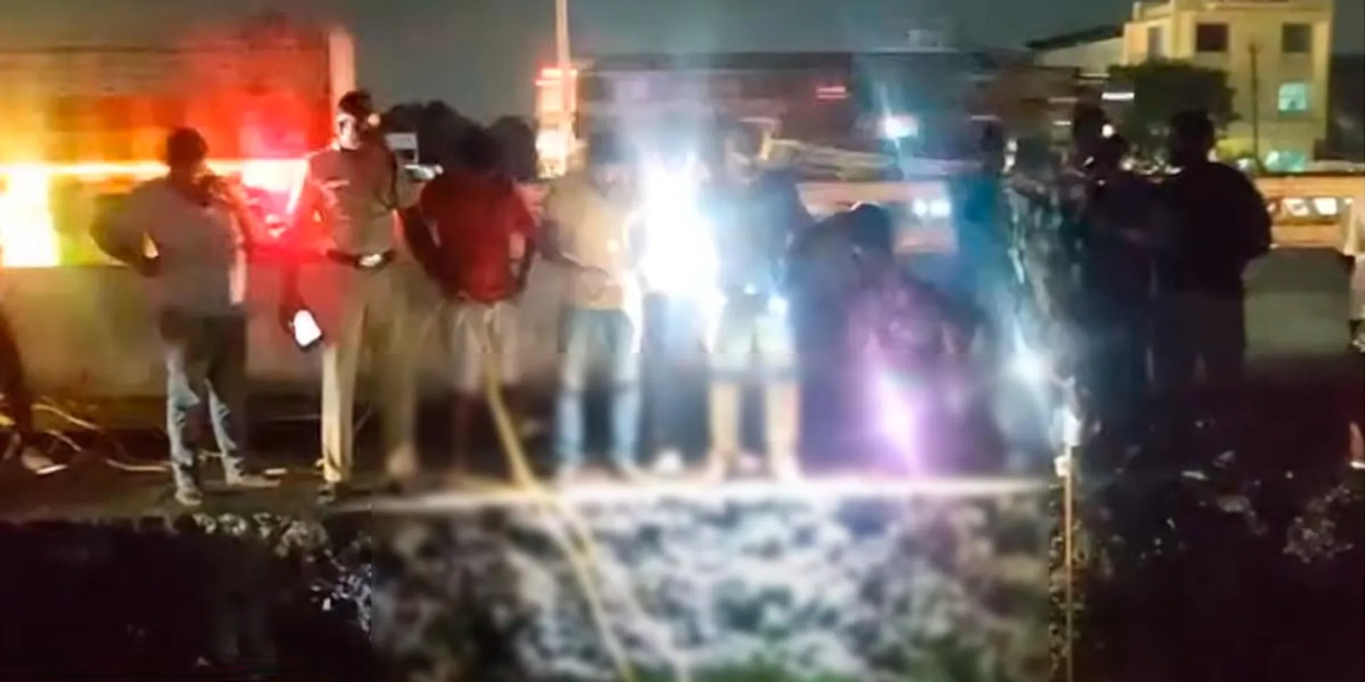  Youth incident after falling into pit dug for power supply
