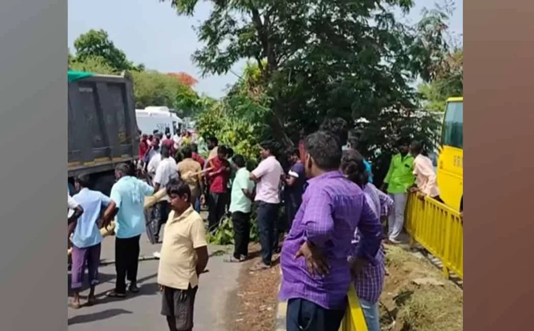 Tipper truck incident 6 people lost their lives