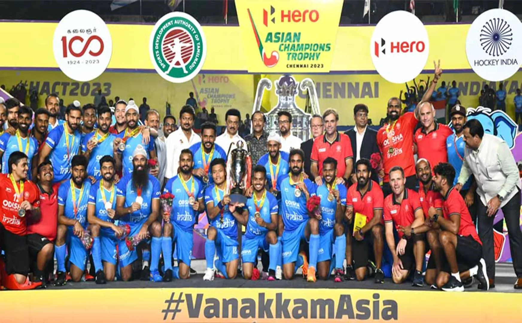 5 lakh each for Indian hockey players Tamil Nadu Government Notification